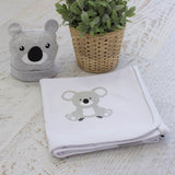 Koala Swaddling Stretchie & Beanie Set