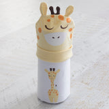 Giraffe Swaddling Stretchie & Beanie Set
